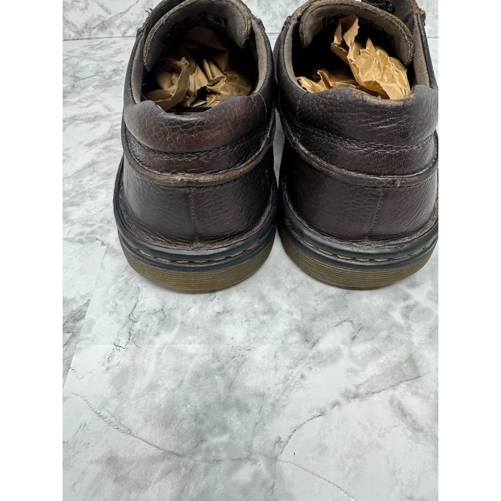 Dr. Martens Hampshire Mens 13 Brown Leather Oxford Shoes AW004 AirWair Low‎ Top